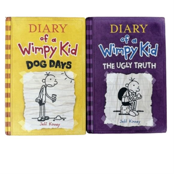 Diary Of A Wimpy Kid Other - 2 Hardcover Diary of a Wimpy Kid Books